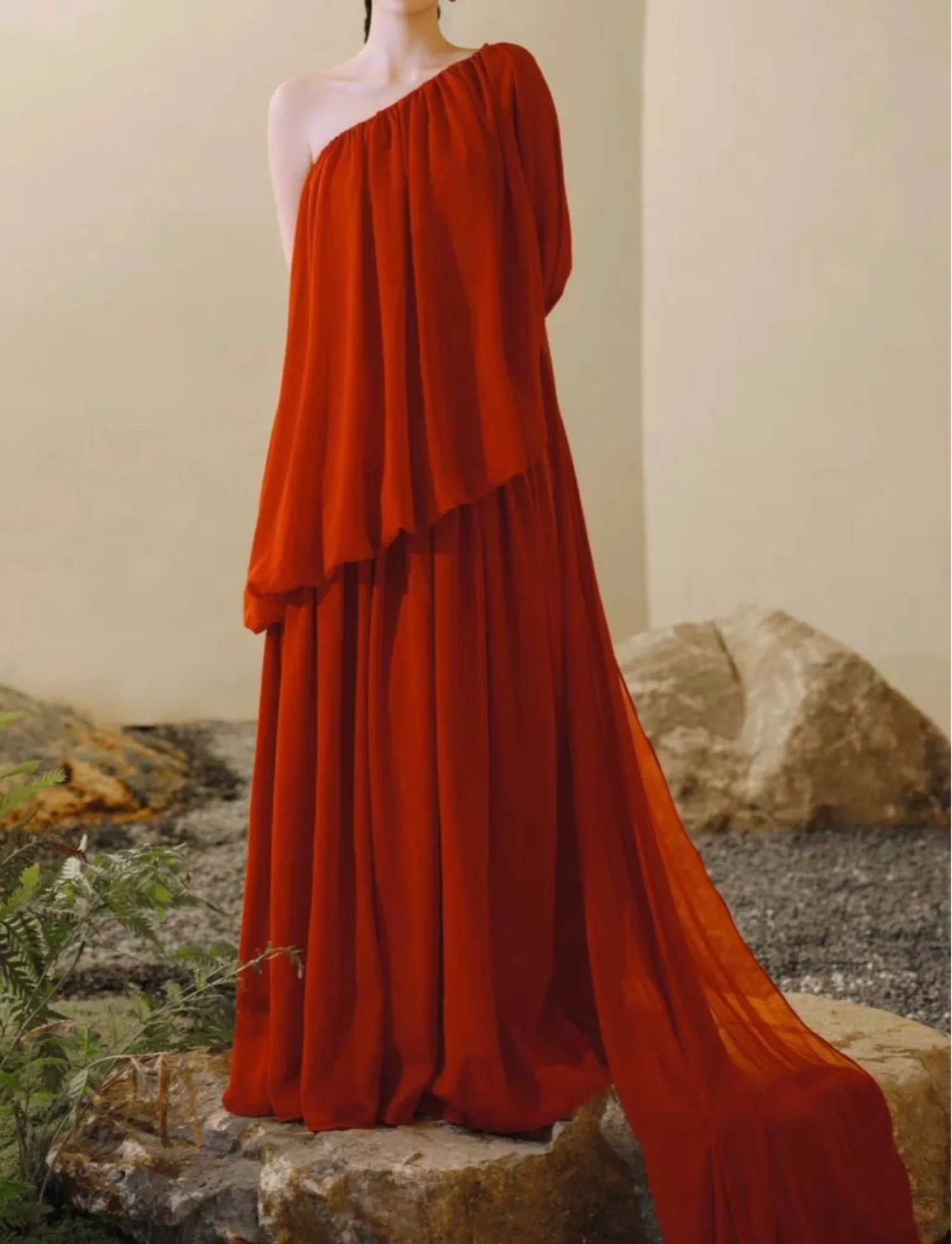 فستان أحمر غير منتظم للنساء بدون أكمام لحفلات الأعياد الصيفية ماكسي فيستدوس Bodycon أنيق فضفاض ملابس كلاسيكية أنيقة للسيدات