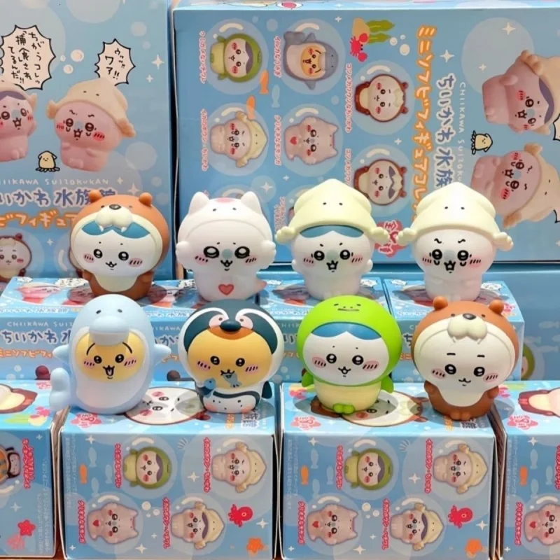 

Anime Chiikawa Series Blind Box Figure Doll Keychain Pendant Kawaii Hanging Decor Mystery Boxs Model Toys Kid Christmas Gifts