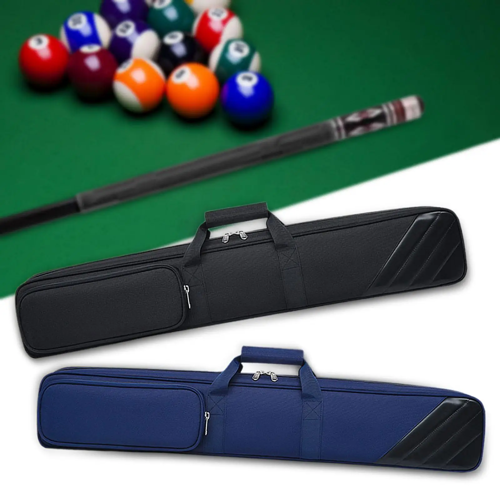 

2Pcs Pool Cue Cases Lightweight Billiard Pool Cue Stick Carrying Cases
