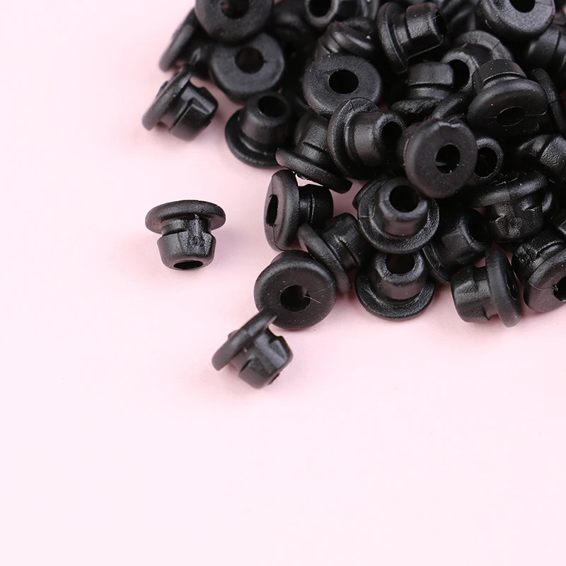 100 PCS Rubber Grommets Nipples For Tattoo Machine Needles Armature Bar Supplies