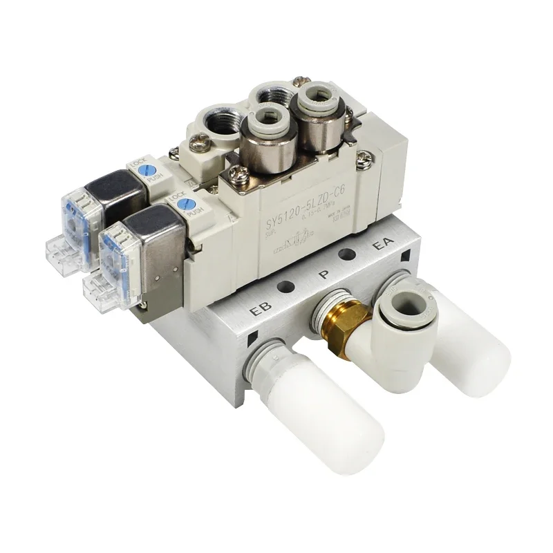 SMC Type Pneumatic Solenoid Valve SY5120-5LZD-01 SY5120-5LZ-01 SY5220-5LZ-01 SY5320-5LZD-C8