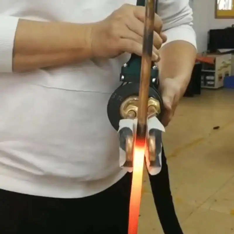 Handheld Intelligent Integrated High Frequency Induction Heating Welding Machine Copper Tube Radiator Brazing Equipment