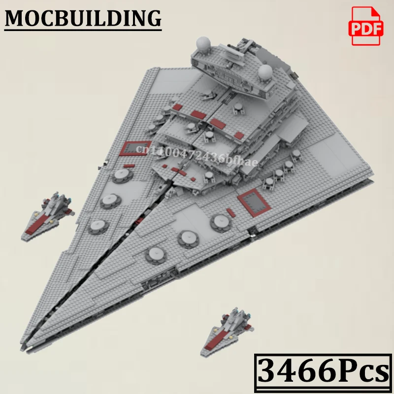 

Разрушитель Кирпичи Корабль Научно-фантастический Космический корабль Дисплей Модель MOCBUILDING Креативные блоки Технология Строительные кирпичи Игрушки Подарок