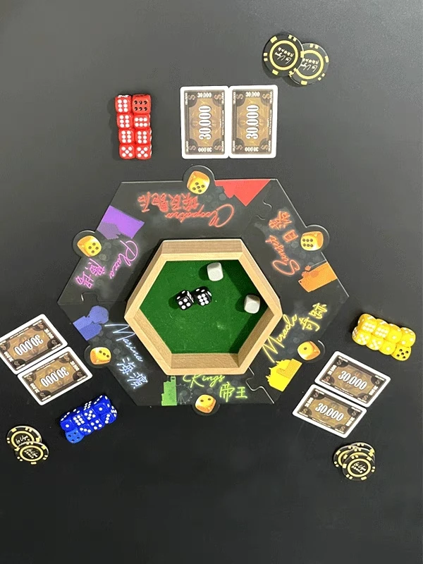 豪華版木製ボードゲーム-パーティー用-戦略カードゲーム-ラスベガス-diy-カジュアルゲーム-2～5人用-中難易度