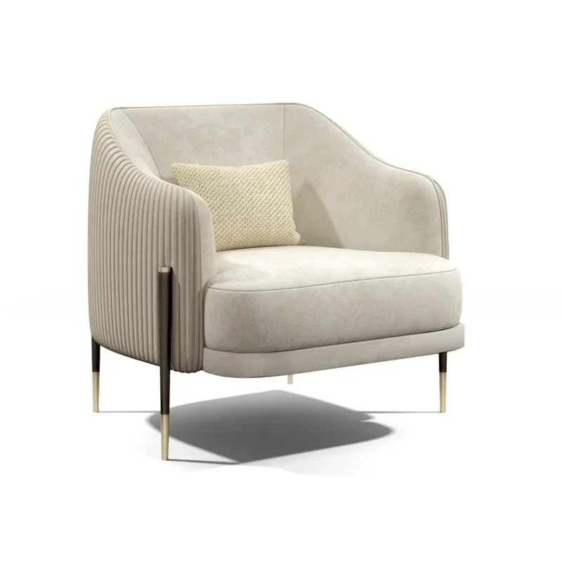 

l новый дизайн, высококачественный диван с металлическими ножками для гостиной, классический стул для отдыха, мебель для дома, бархатный одиночный диван