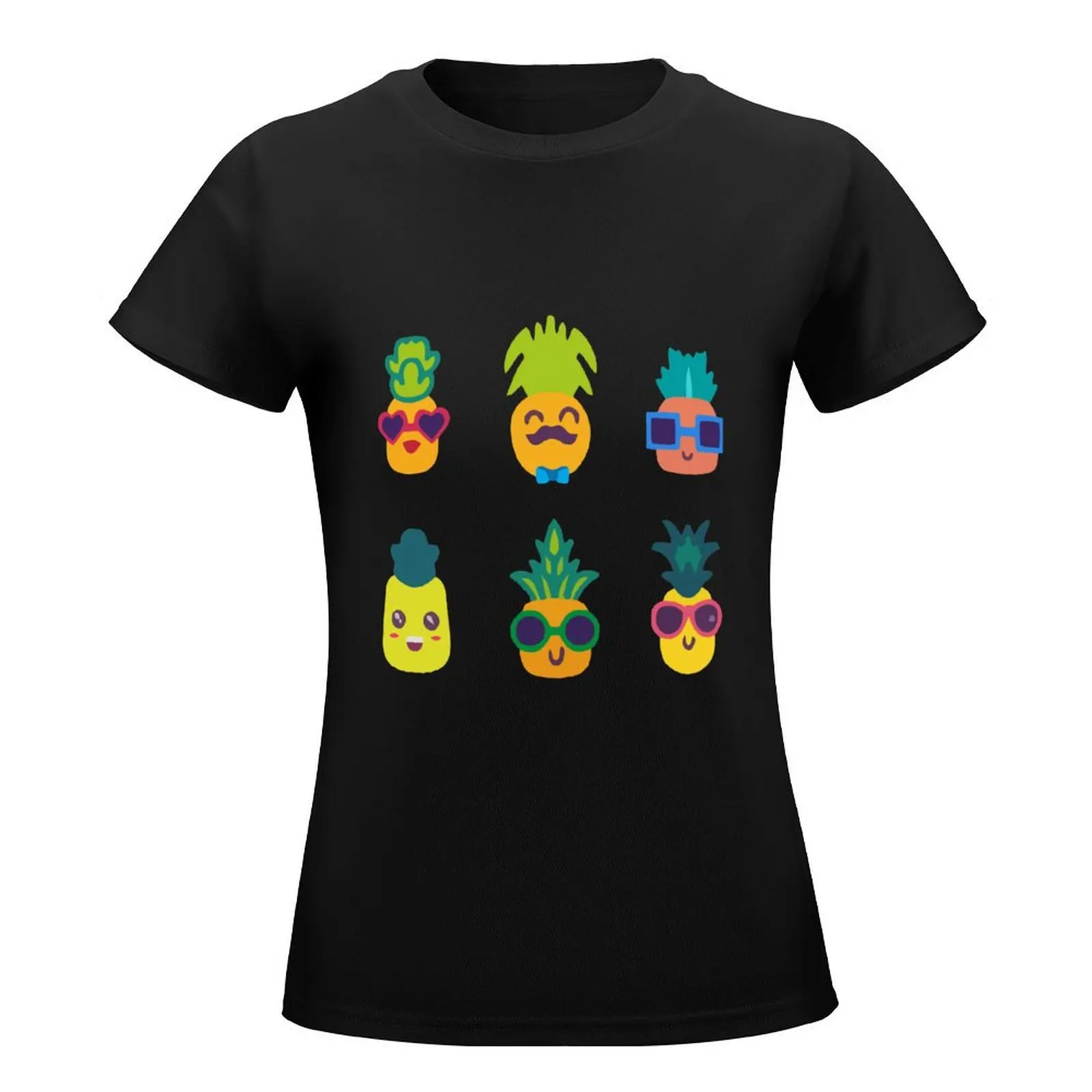 Cute Funny Pinapple - Pineapple Sunglasses - Funny Pineapple T-Shirt sublime new edition t-shirt dress for Women long