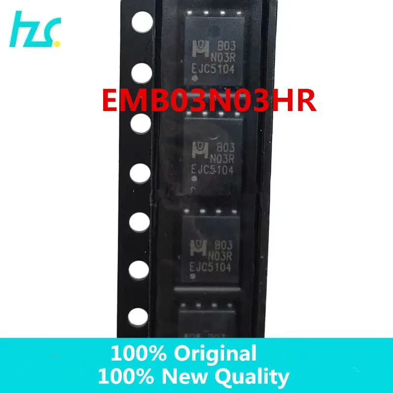 

5Pcs 100% New EMB02N03HR EMB03N03HR EMB04N03HR EMB05N03HR EMB06N03HR EMB07N03HR EMB09N03HR DFN-8