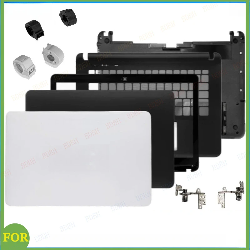 Para Vaio SVF14 SVF141 SVF142 SVF143 SVF144 SVF142C29U NOVO: Tampa Traseira LCD, Moldura Frontal, Palmrest Superior e Base Inferior para Laptop