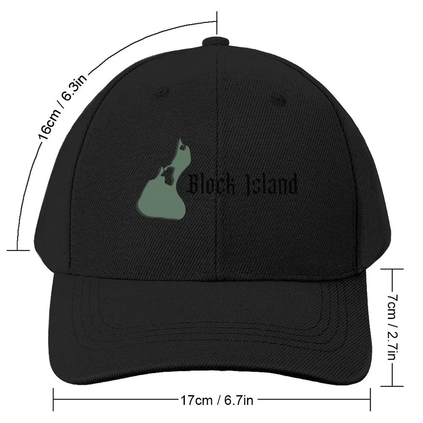 Block Island Baseball Cap Golf Cap Christmas Hat Golf Visor For Girls Men's