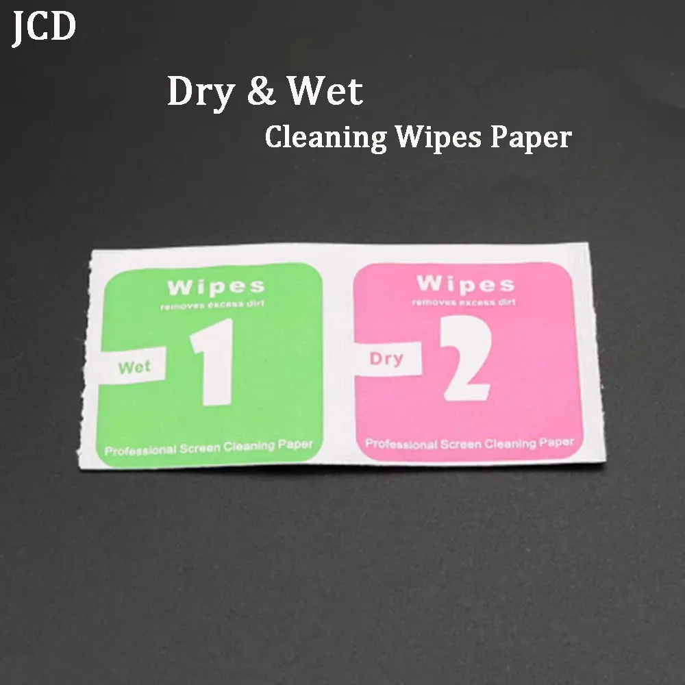 10-100Pcs/Lot Camera Lens Cleaning Cloth LCD Screens Dust Removal Wet Dry Wipe Paper