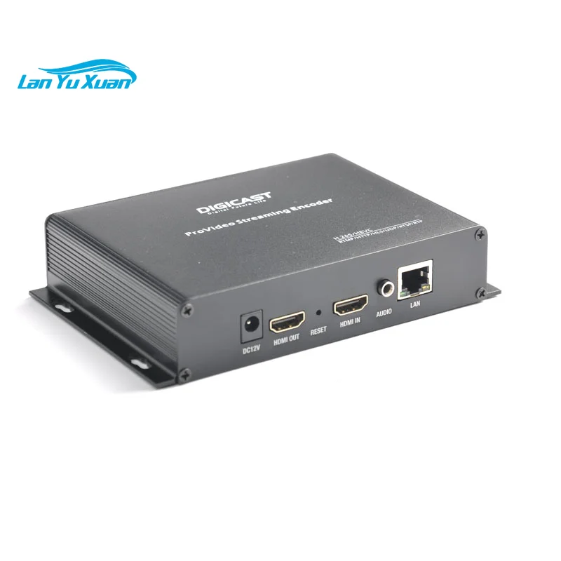 High Quality Video Streaming Encoder Support 4 Live Streaming Platforms with NDI License