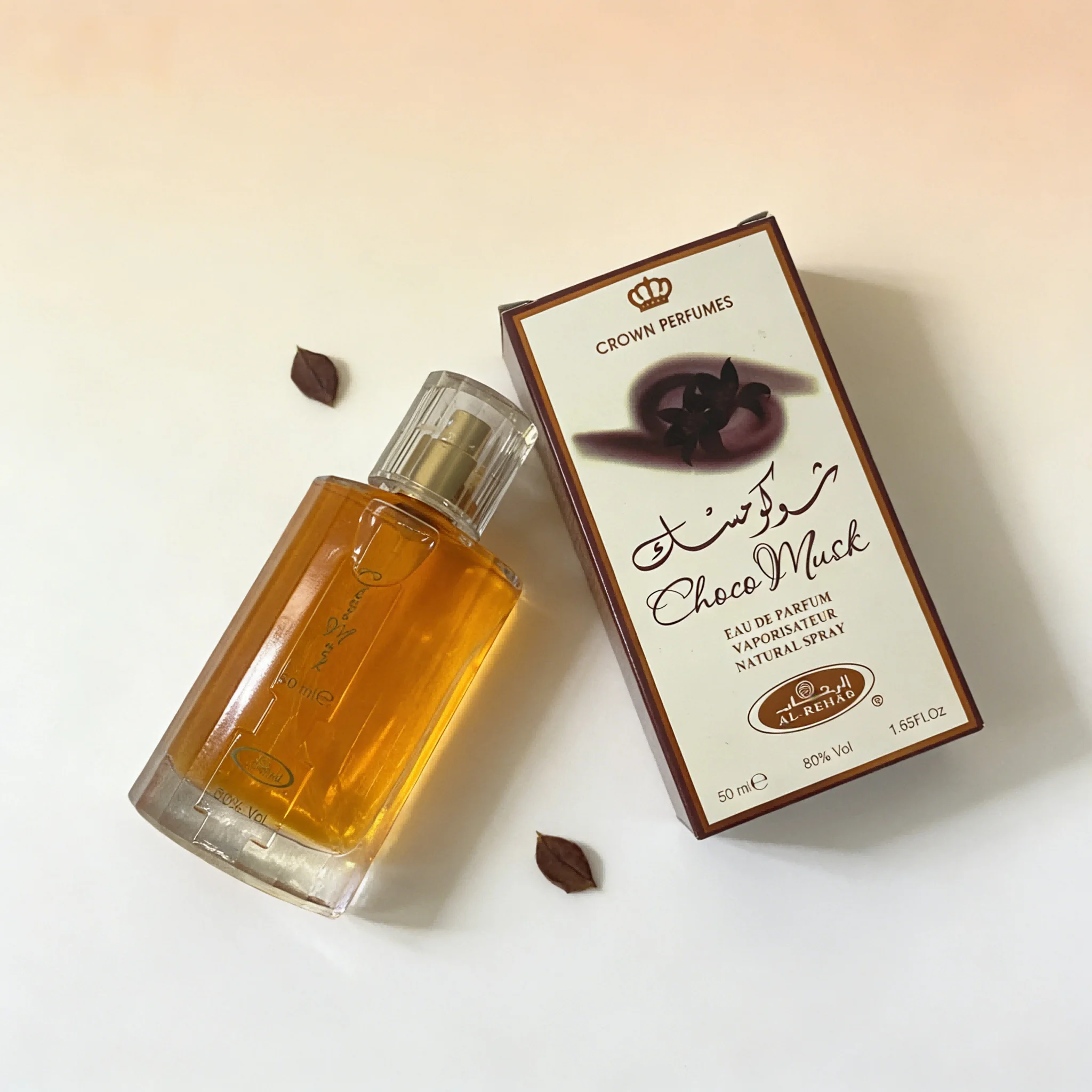 

Al Rehab Choco Musk EDP 1.65oz, Unisex Natural Spray Perfume, Delightful Chocolate & Cozy Musk Scent for Daily Wear