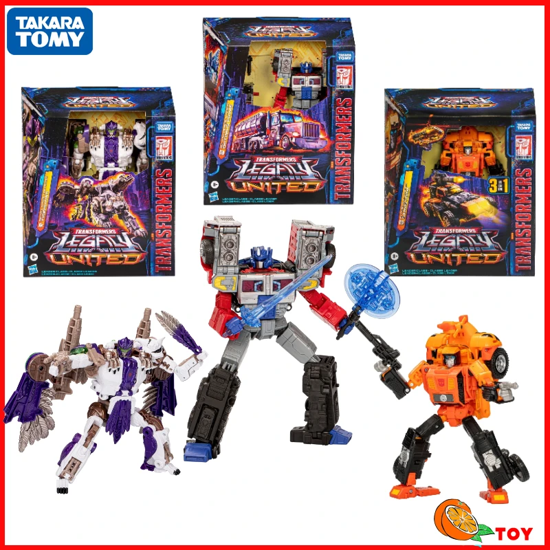 

Takara Tomy Transformers Toy Legacy United Leader Class Action Figures Robot Hobby Children's Toys anime In Stock