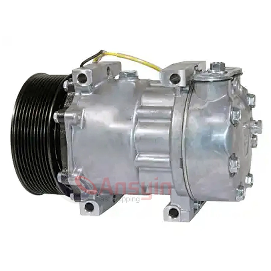 Air Conditioning AC Compressor SD7H15 For RENAULT TRUCKS VOLVO FE II Diesel Engine TAD570VE 85020459 82436934 24V