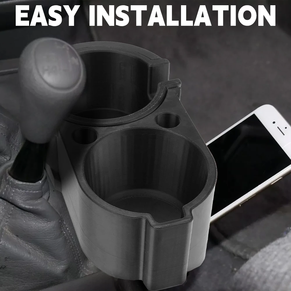 1/2 قطعة حامل الكأس المزدوج مناسبة ل 1996-2002 تويوتا عداء 4-Cup حامل اكسسوارات السيارات الداخلية
