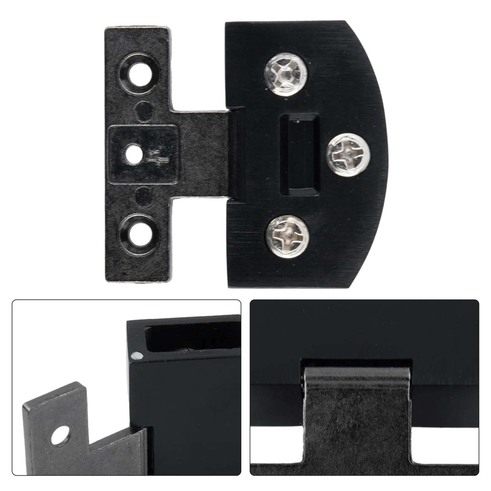 1 Pcs 47*29*14mm Glass Cabinet Door Hinge Hole Free Hinge Wine Cabinet Door Hinge Cabinet Door Clamp Display Cabinet Hinge