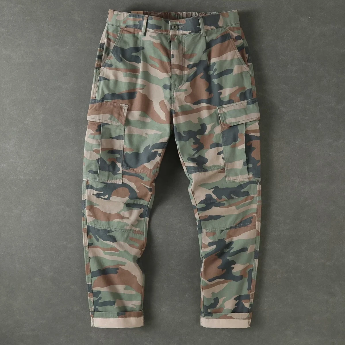 

New 2025 Men's Loose Casual Pants Korean Sle Trendy Thin Wide Leg Floor Length Summer Lightweight Trousers