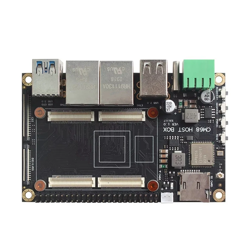 CM68 Host Box Based On CM68 Core CAN Bus -Compatible Output 2X1000m Ethernet 5Xusb Port For Klipper Voron VS RPI