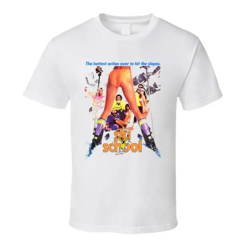 Ski School 80er Jahre T-Shirt Komödie Film Lustiges Fan-Shirt