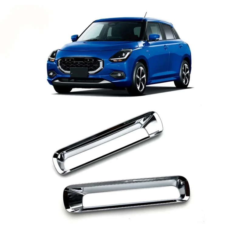 For Suzuki Swift ZC/ZD series 2024 2025 ABS chrome door handle door bowl cover Front rear Fog Light Fog Lamp bumper Cover trim