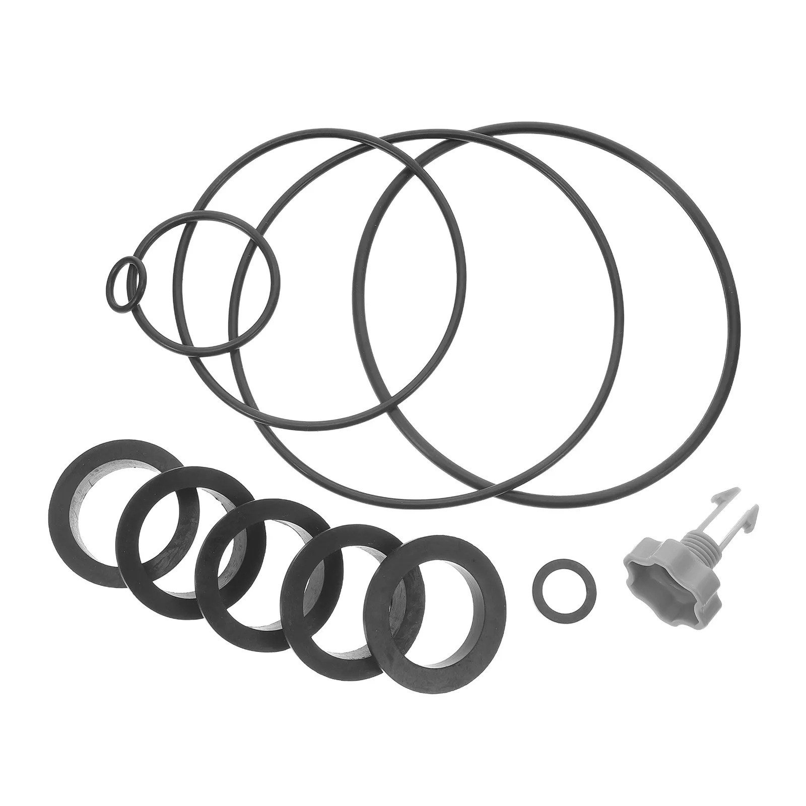 1 Set Sand Filter Pump Parts: Replacement Pool Pump Gaskets And Seals - PVC Washers For Sand Filter Compatible For Intex
