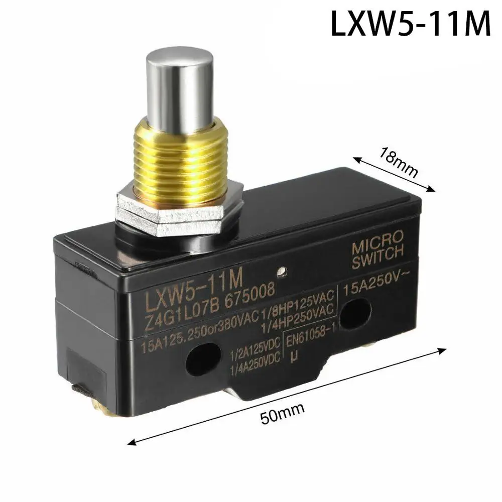 AC 380V DC 220V 10A wciskany chwilowy wyłącznik krańcowy LXW5-11M