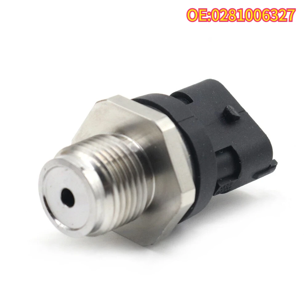 

High quality New For 1/4Pcs 0281006327 Fuel Rail Pressure Sensor 0281006327 0281002851 281006325 F-iat I-veco D-odge R-AM V-W