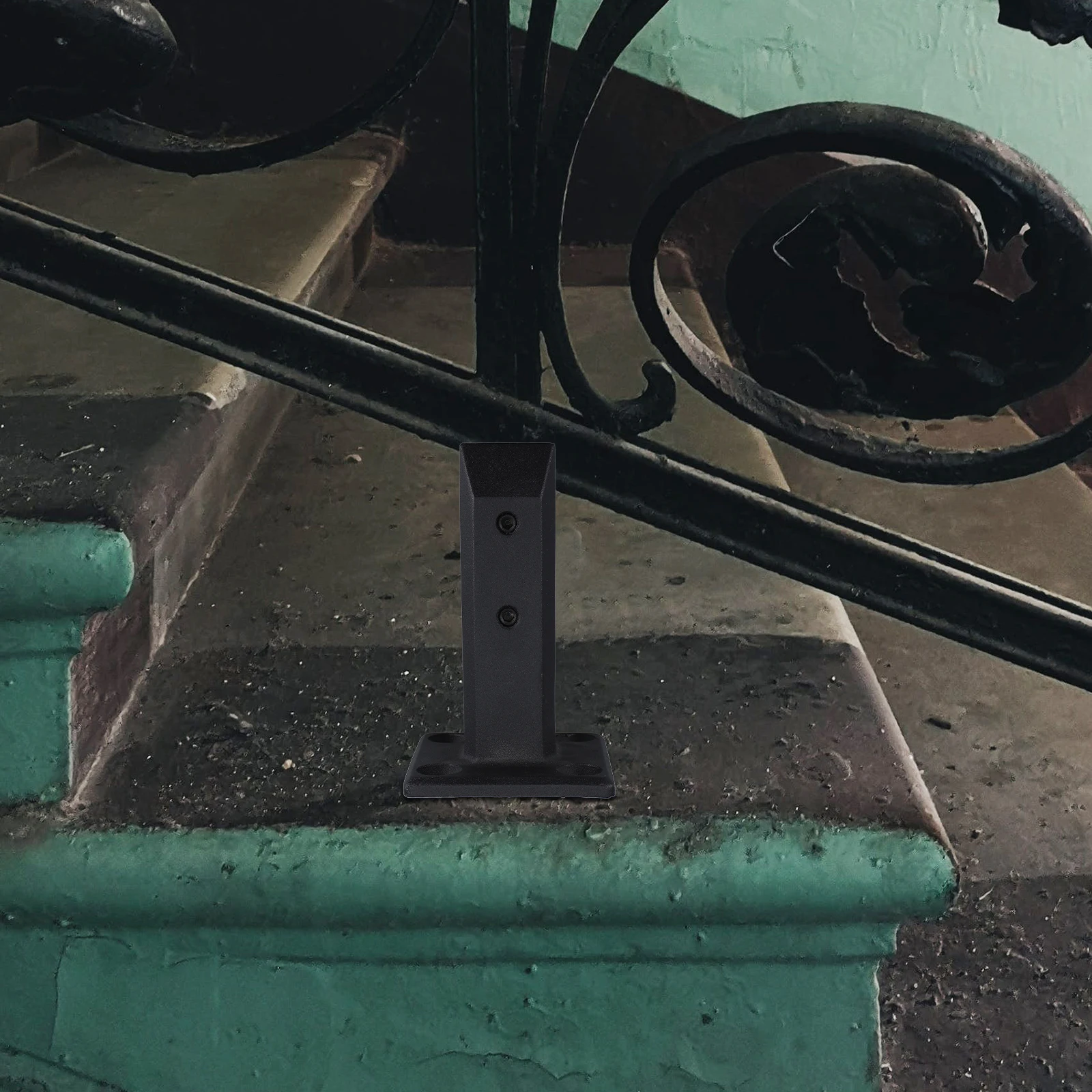 

Stainless Steel Glass Clip Accessories 155mm Flat Mouth Cover Screws Pool Stairs Railing Bracket Floor Mount Fixing Hardware