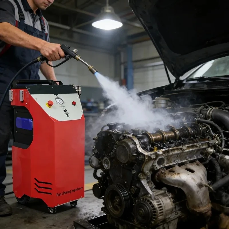 

Industrial Dry Ice Cleaning Machine 220V Portable CO2 Blaster for Mold Rust Removal & Engine Carbon Cleaner No Residue System