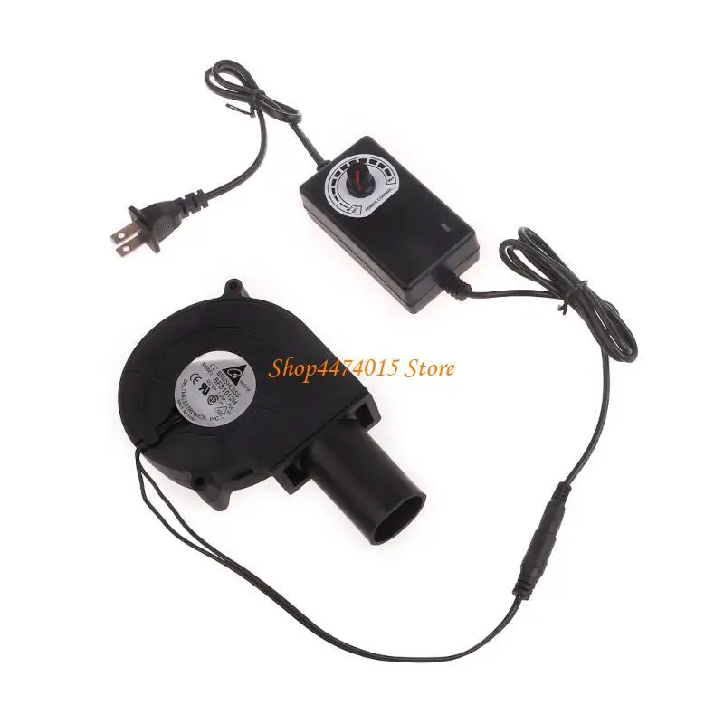 K1AA High Air Control Control USB Plower Fan for BBQ Grill Starter DC5V BFB1012H