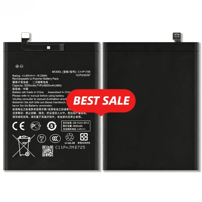 C11P1706 for ASUS ZF Max Pro/ZF M1/ZF Max Pro M1/ZB601KL/ZF Max Pro M2/ZB602KL/ZB631KL/X00TDB/X00TDE/XO1BDA  Phone Battery