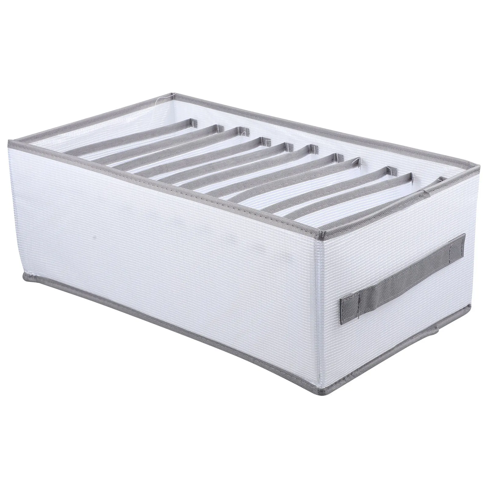 

12 Grids Underwear Organizer Box Portable Pp Oxford Cloth Storage Case For Socks Clothes Divider Multi-Compartment Wardrobe