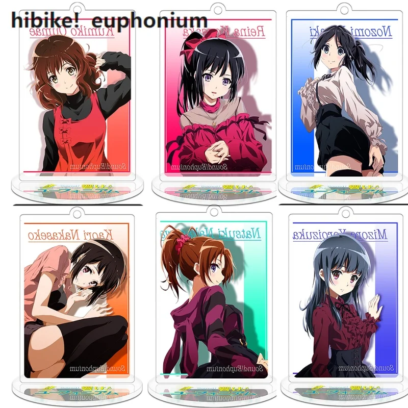 

In stock 10cm New Anime hibike! euphonium Season 3 Oumae Kumiko peripheral Acrylic standing Desk Decor Standing Sign Gifts Toys