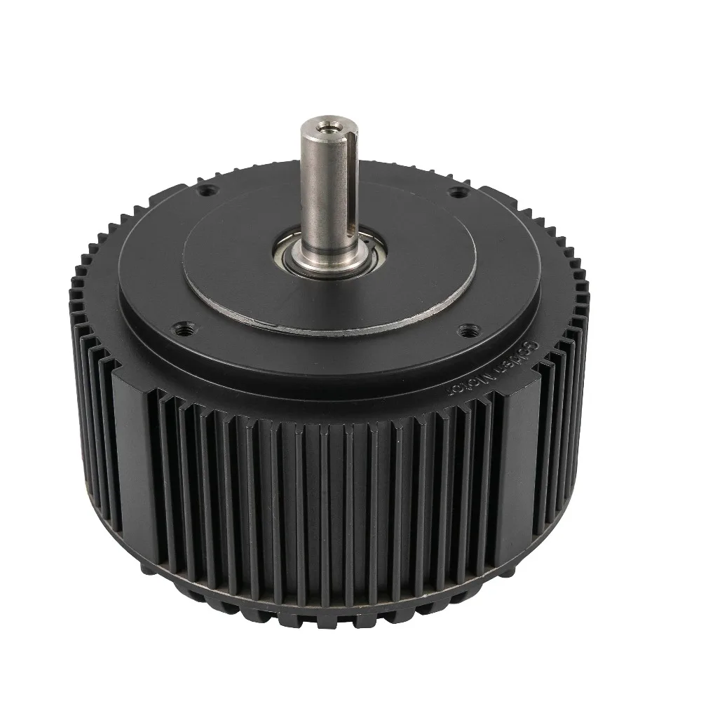

48V 72V 5kW 3700RPM 45N. m Compact High Power DC Electric Motorcycle Marine Conversion Motor Kit Air/Liquid Cooling CE Certifica