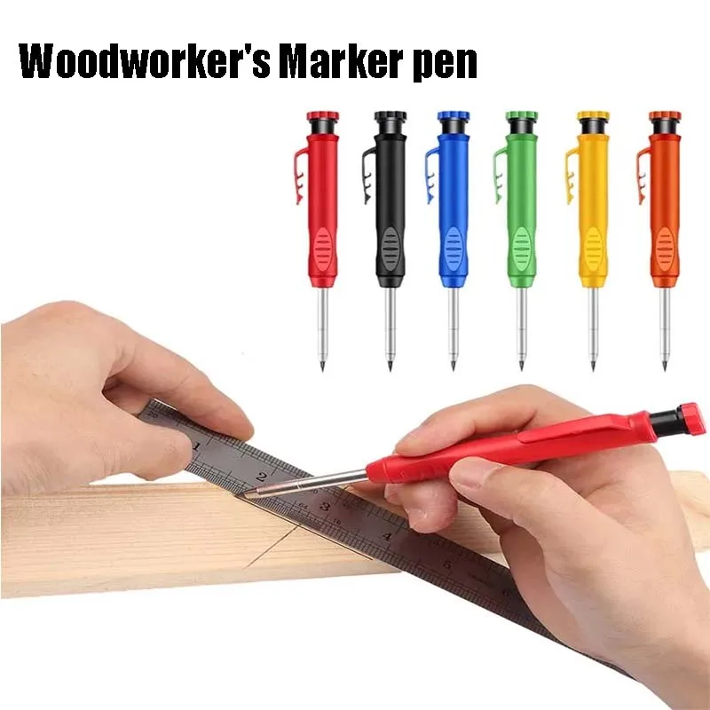 

Pencil Deep Hole Woodworking Activity Pencil Woodworking Drawing Engineering Pencil Adjustable Marker Graphite Refill Sharpener