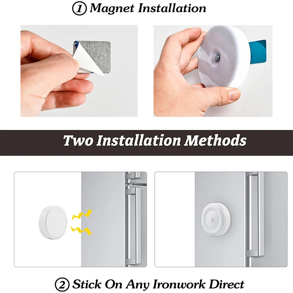 لاسلكي مصباح الخزانة أضواء ليلية ذكي محس حركة مصباح الليل USB شحن غرفة نوم قابلة للشحن Led ضوء الليل