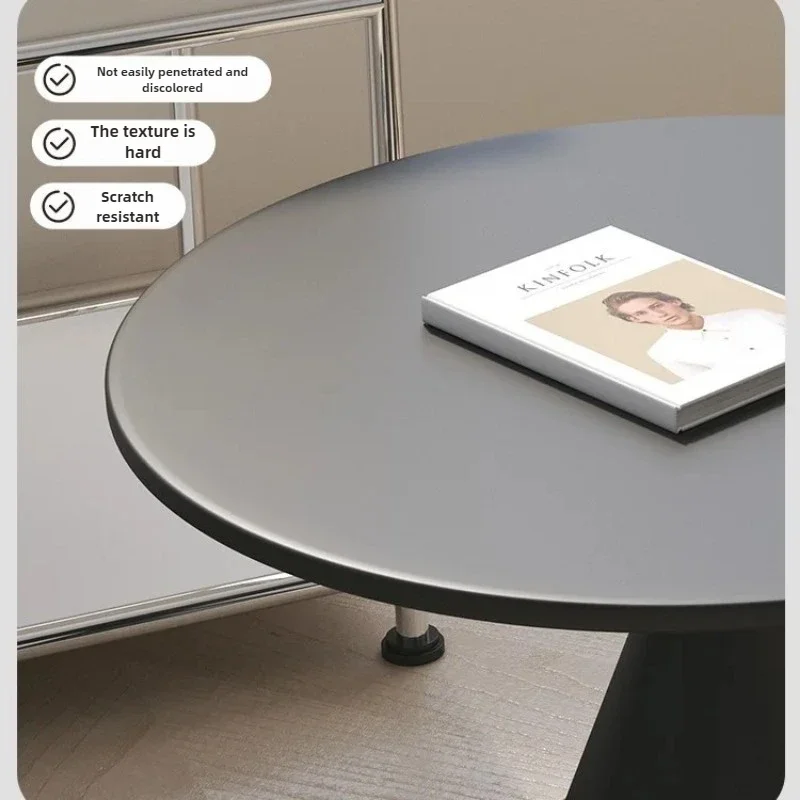 Round Coffee Table Home Living Room Side Table Small Sofa Sideboard Bedroom Hotel Corner Table Modern Living Room Decor