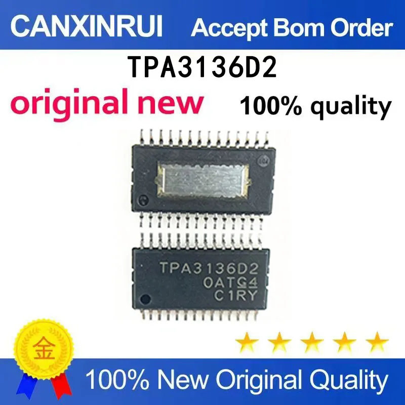 

(5-100 pieces)TPA3136D2 TPA3136D2PWPR TPA3136 brand new original HTSSOP-28 spot chip