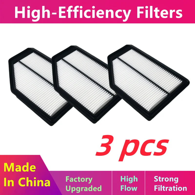 2 pcs/3 pcs/Air Filter For Honda Crv  Generation 2.0 I 4wd (Re5)2.4 I-Vtec 4wd (Re7)Auto Parts 17220-Rzp-G00