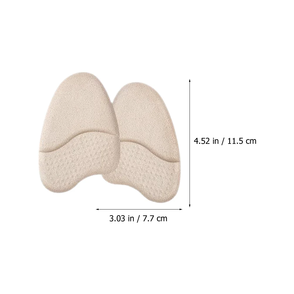 

3pcs Half Insole Pads Non-Slip Forefoot Cushion For Shoe Inserts High Heel Comfort Pads Metatarsal Footpads Foot Care Tools