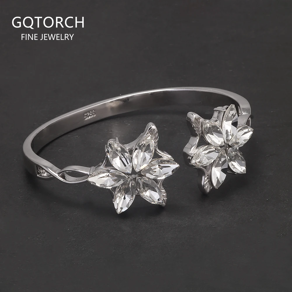 

Браслет из стерлингового серебра 925 пробы Arwen Evenstar с цирконом, женский элегантный модный ювелирный браслет Elven, аксессуары для косплея