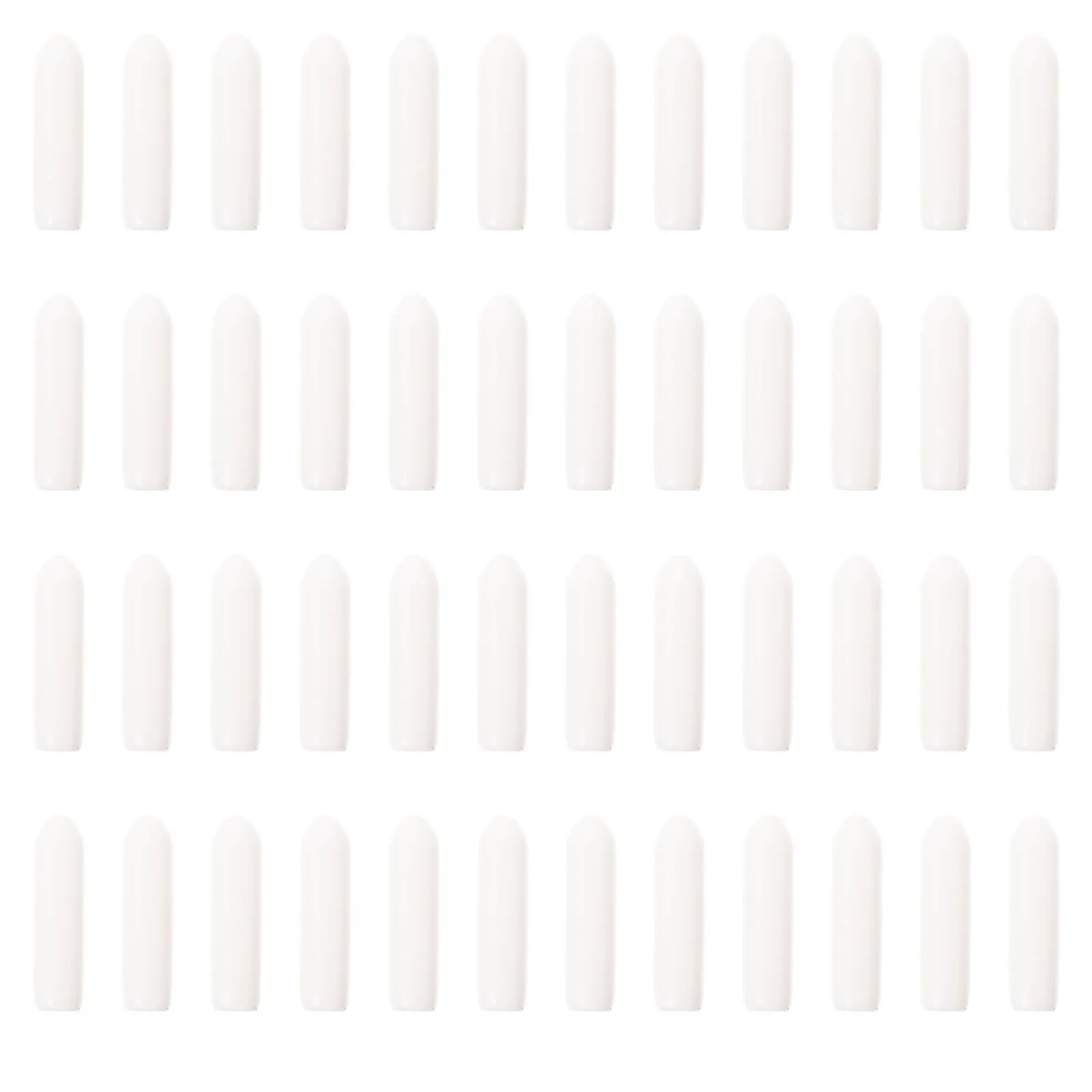 

300pcs Caps Plastic Wire Covers Closet End Cap Hanger End Protective Caps For Hook Organizer PVC Protective Coating