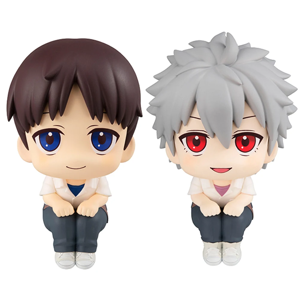 Figurine de dessin animé Evangelion Ayanami Rei, 100CM, Souryuu Asuka Langley, Look Up EVA, modèle assis, jouet poupée, figurine Aciton, ornement en PVC