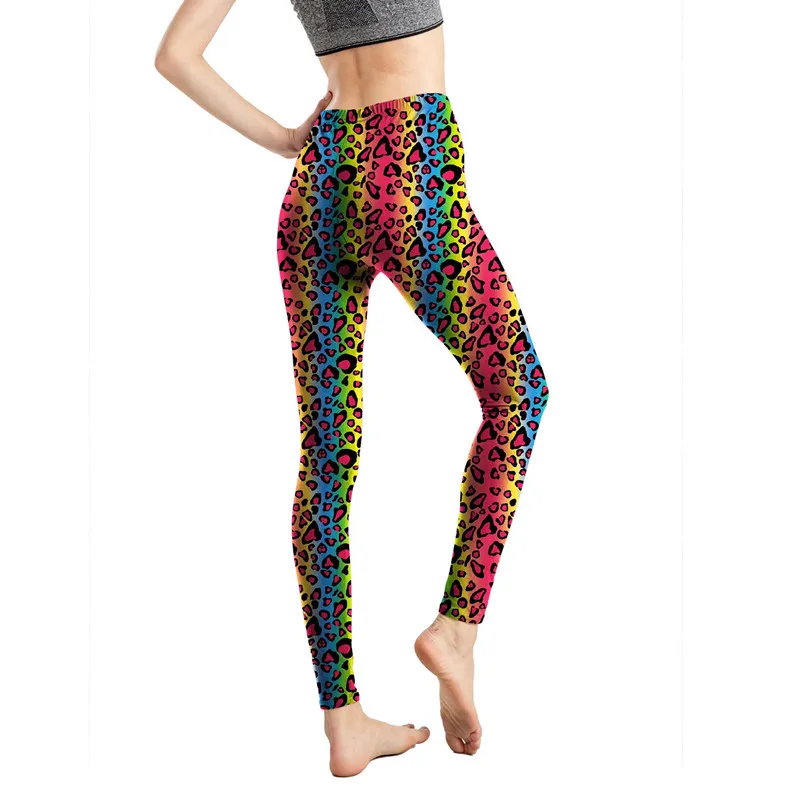 DOIAESKV 2024 Neue Frühlingsmode-Leggings, sexy, lässig, bunt, Beinwärmer, passend für die meisten Größen, Leggins, Hosen, Damen-Leggings – Detail 18