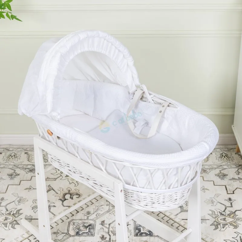 

New wooden baby cradle design with stand