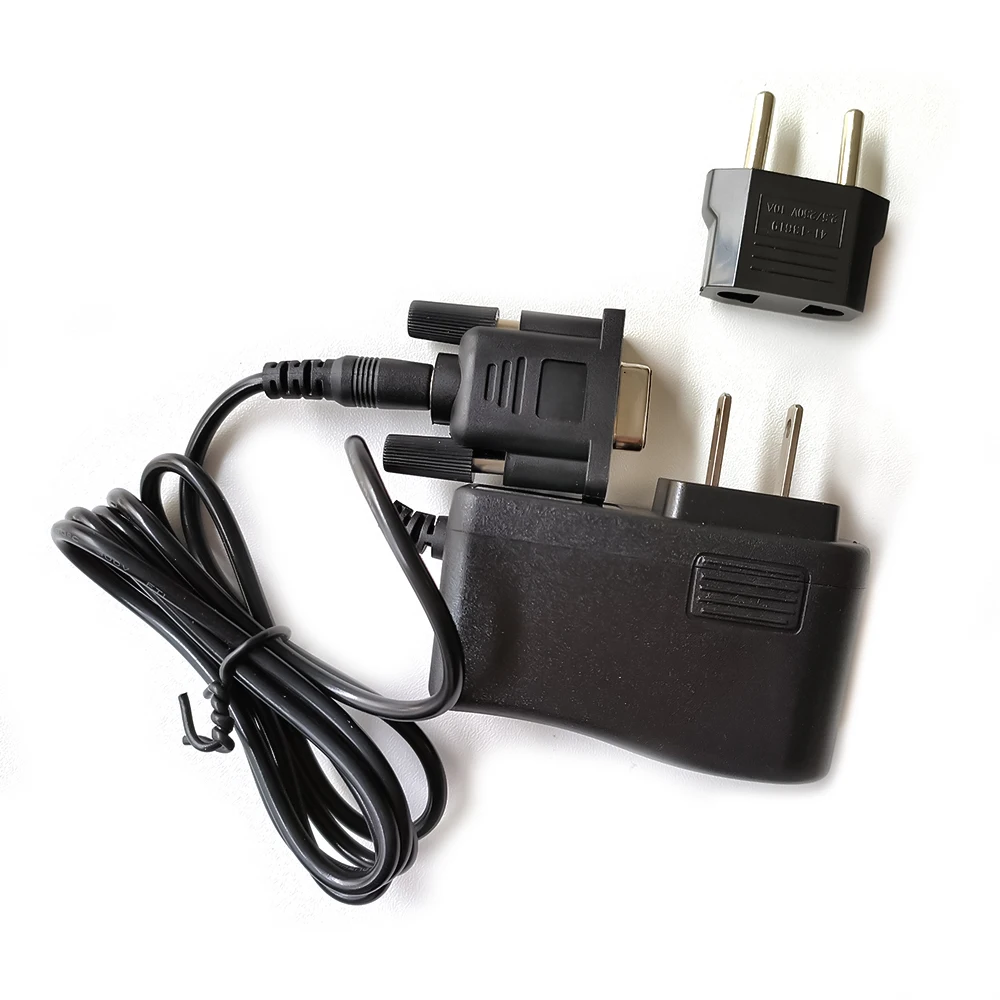 TUF-2000H/TDS-100H Handheld Ultrasonic Flowmeter Universal Charger/Adapter (AC To DC power supply) With US And EU Plug