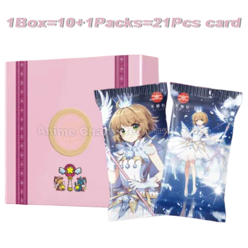 CardCaptor Sakura Cards Folding Card Chapter Anime ACG Collection Card Board Games Cosplay Toys Mistery Box Birthday Gifts