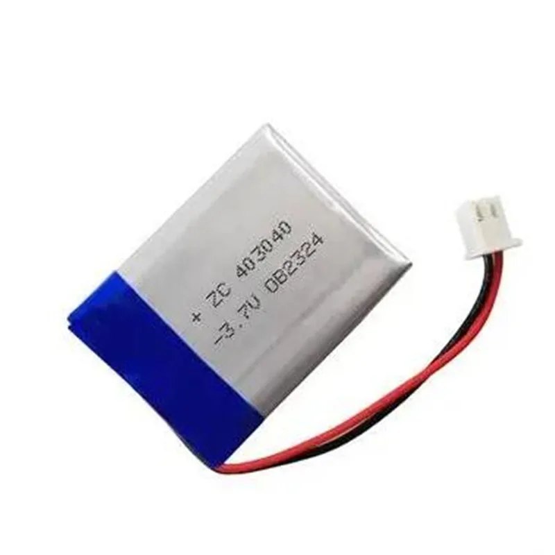 2Pcs/Lot 403040 453040 3.7V 550Mah Polymer Lithium Li-po Rechargeable Battery