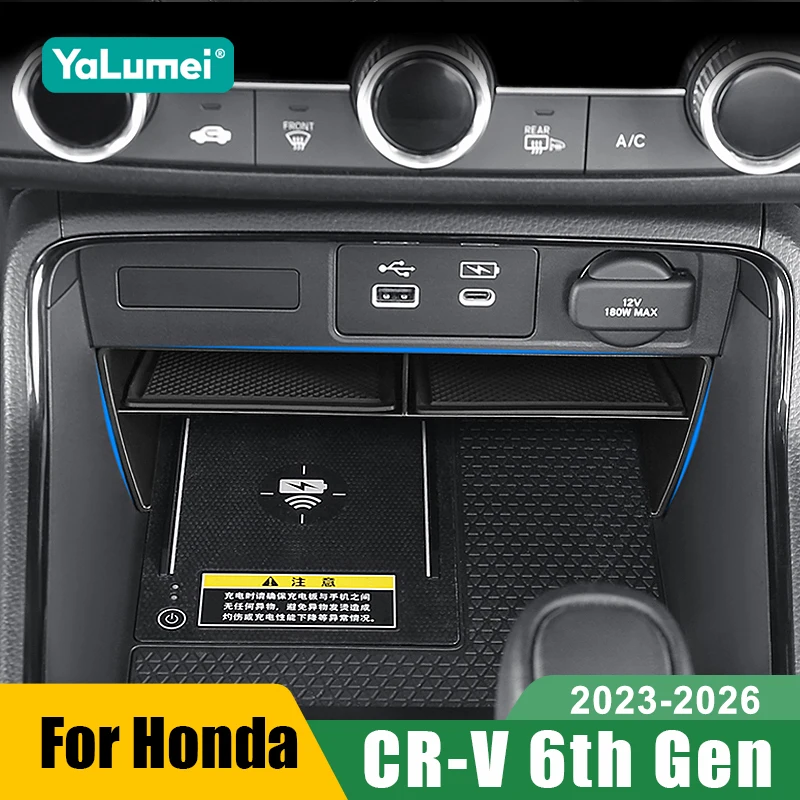 Für Honda CR-V CRV 6. Generation 2023 2024 2025 2026 Hybrid Auto Mittelkonsole Aufbewahrungsbox Modifikations-Organizer Zubehör