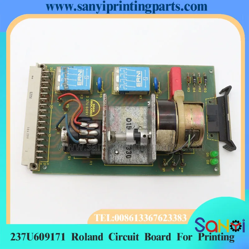 85% placa de circuito original nueva 237U609171 Roland para piezas de máquina de impresión